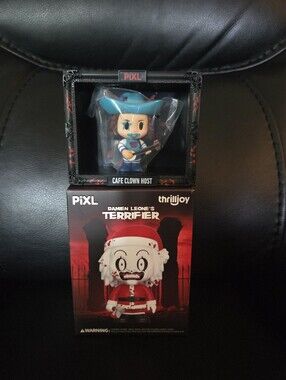 Terrifier Cafe Clown Host Pixl Collectible Horror Figure